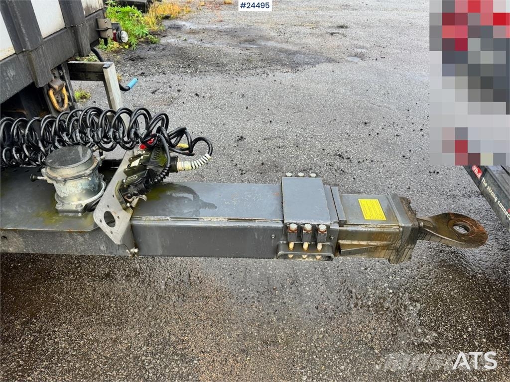 Närko Flatbed Trailer – Only 26,000 km! Platformos / Pakrovimas iš šono