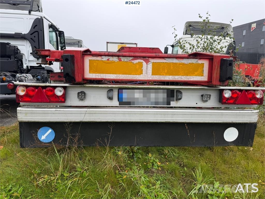 Närko NCP Container trailer – repair project Täyskonttiperävaunut