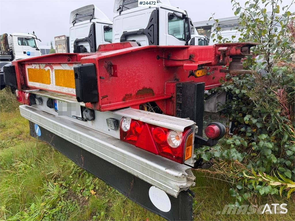 Närko NCP Container trailer – repair project Täyskonttiperävaunut