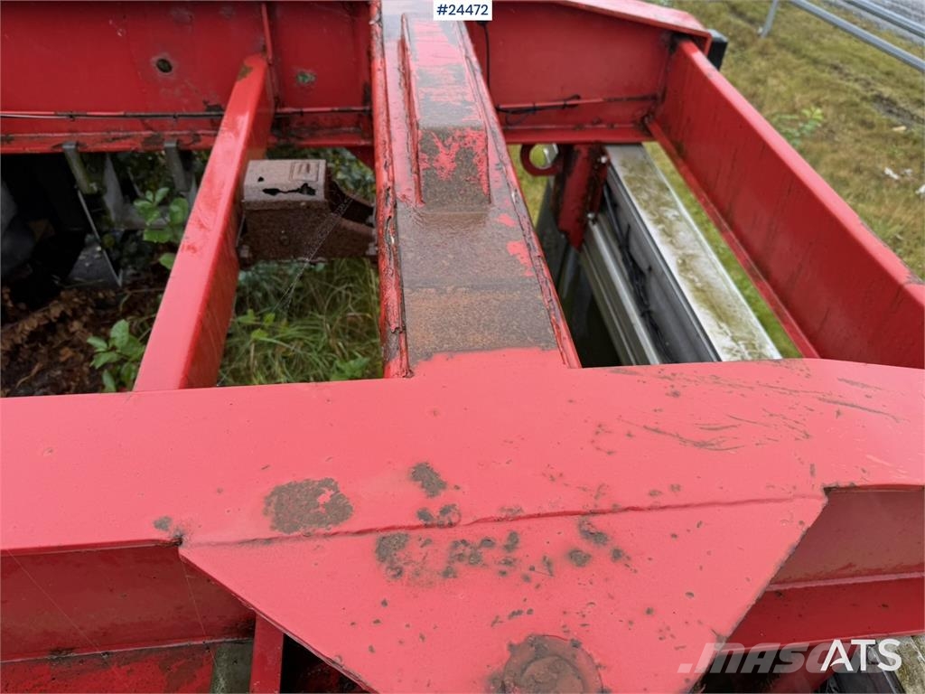 Närko NCP Container trailer – repair project Täyskonttiperävaunut