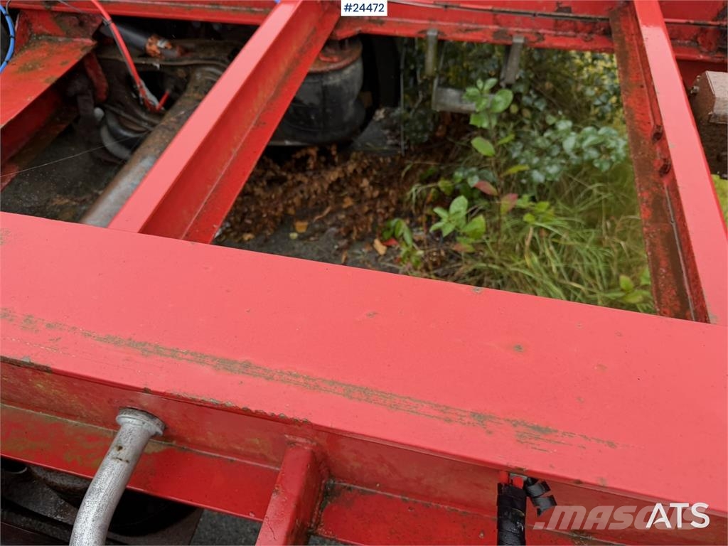 Närko NCP Container trailer – repair project Täyskonttiperävaunut