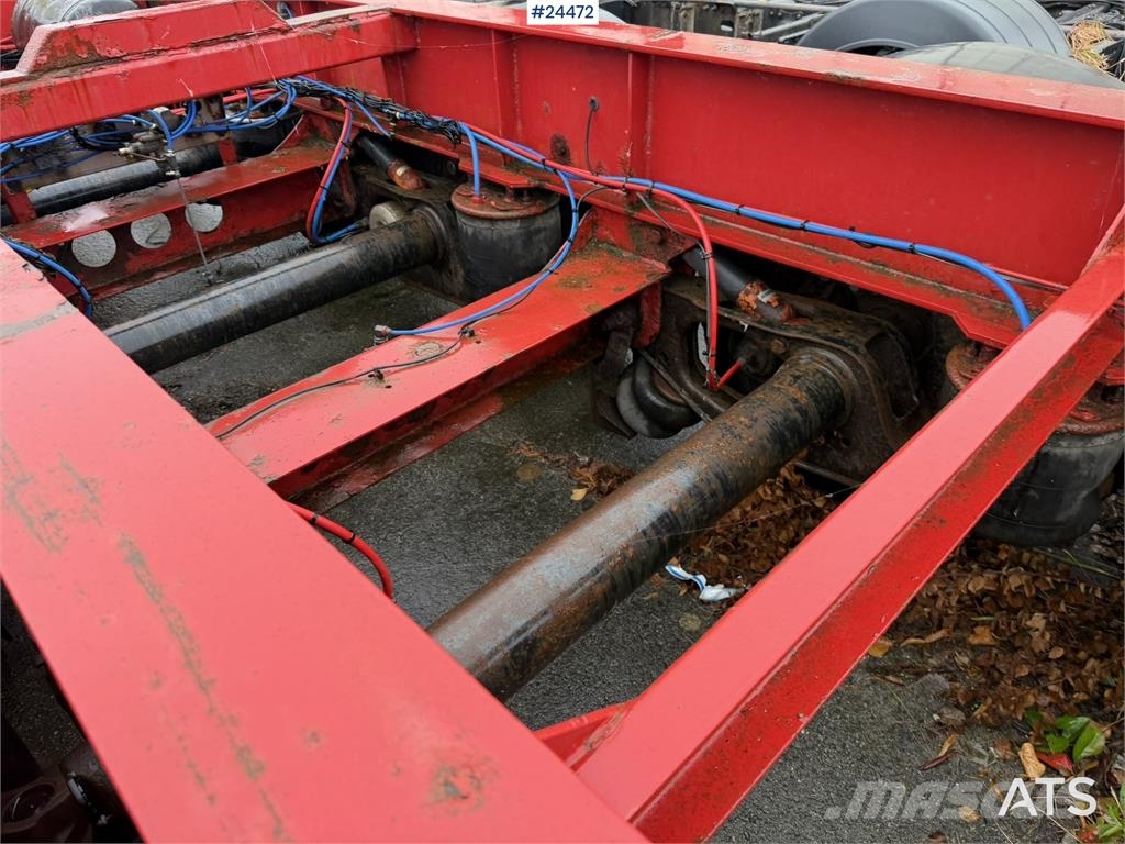 Närko NCP Container trailer – repair project Täyskonttiperävaunut