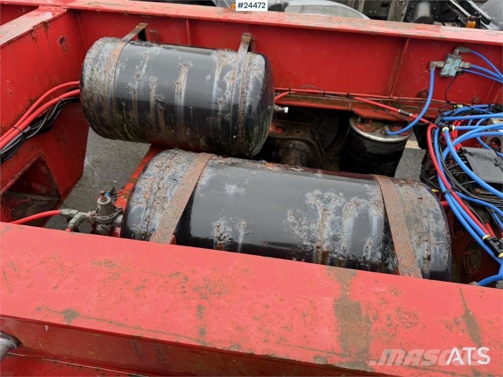 Närko NCP Container trailer – repair project Täyskonttiperävaunut