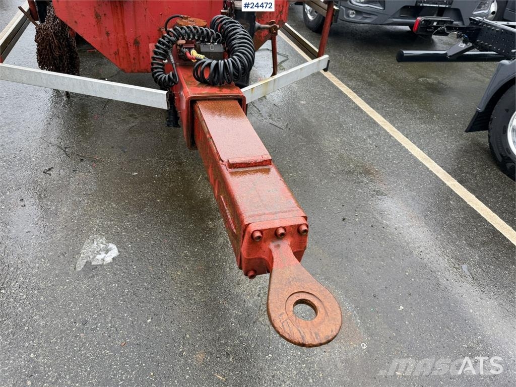 Närko NCP Container trailer – repair project Täyskonttiperävaunut