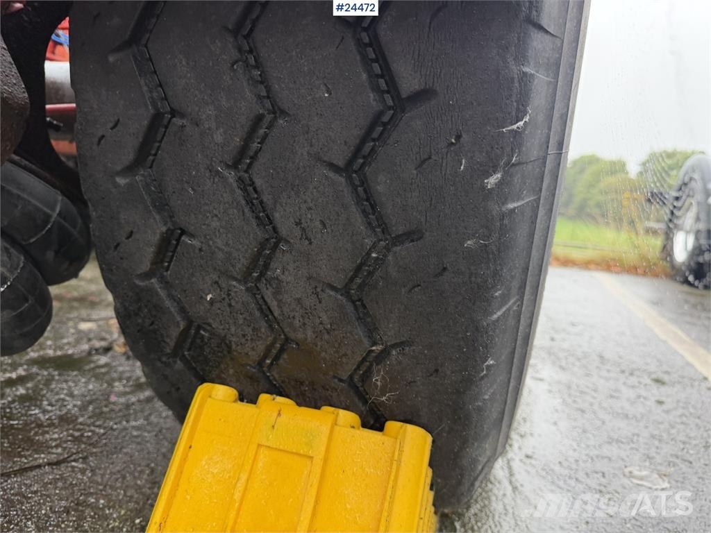 Närko NCP Container trailer – repair project Täyskonttiperävaunut