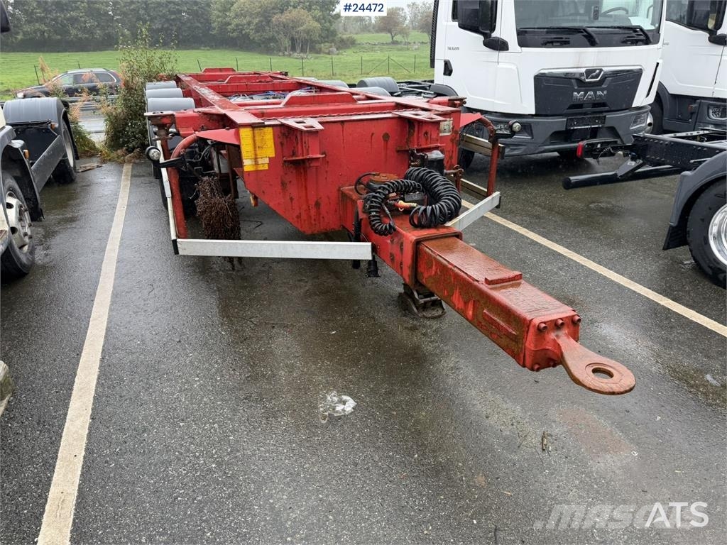 Närko NCP Container trailer – repair project Täyskonttiperävaunut