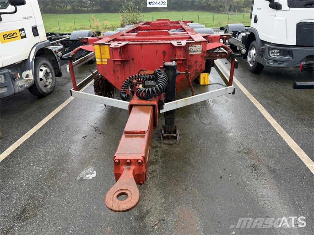 Närko NCP Container trailer – repair project Täyskonttiperävaunut