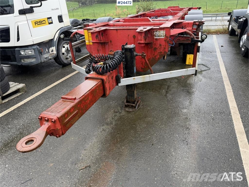 Närko NCP Container trailer – repair project Täyskonttiperävaunut
