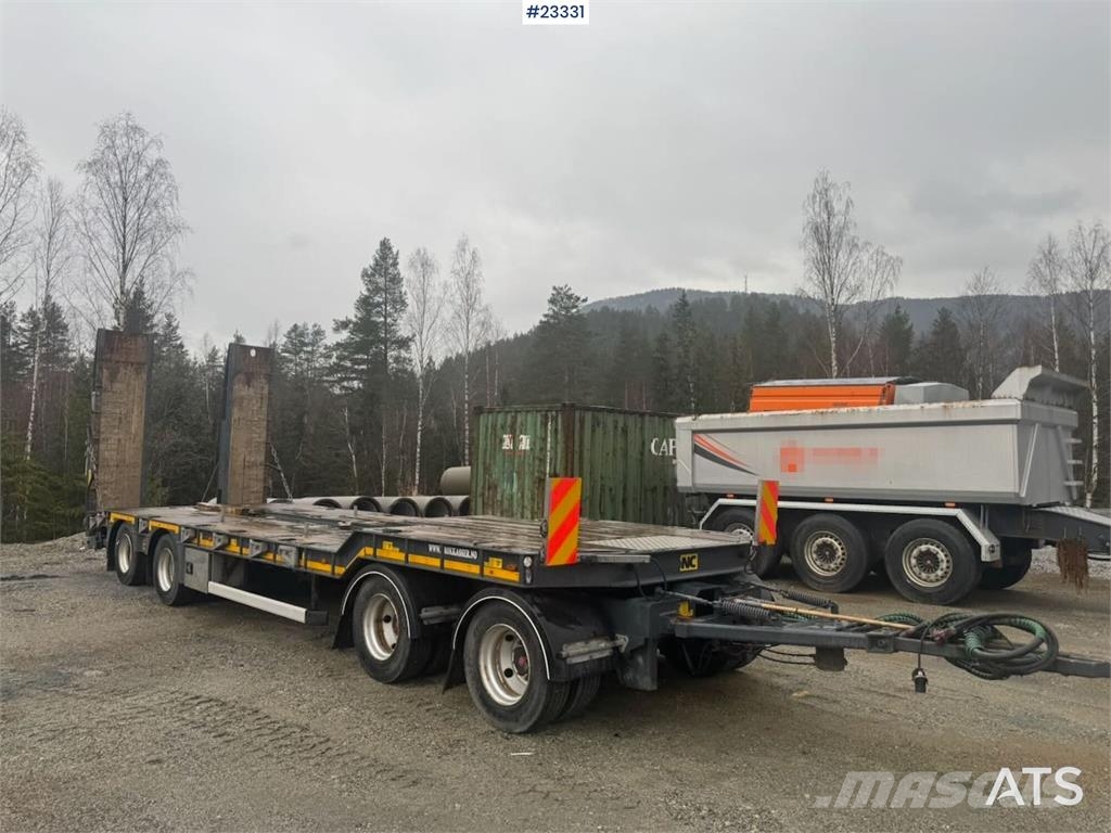 NC Engineering O4DB4 Machinery Trailer Plataformas bajas