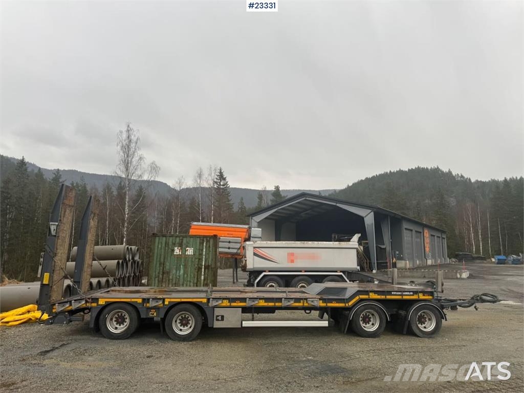 NC Engineering O4DB4 Machinery Trailer Plataformas bajas