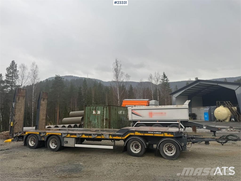 NC Engineering O4DB4 Machinery Trailer Plataformas bajas