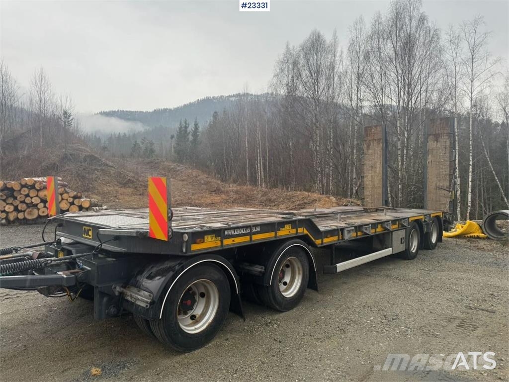 NC Engineering O4DB4 Machinery Trailer Plataformas bajas