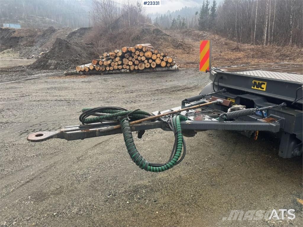 NC Engineering O4DB4 Machinery Trailer Plataformas bajas
