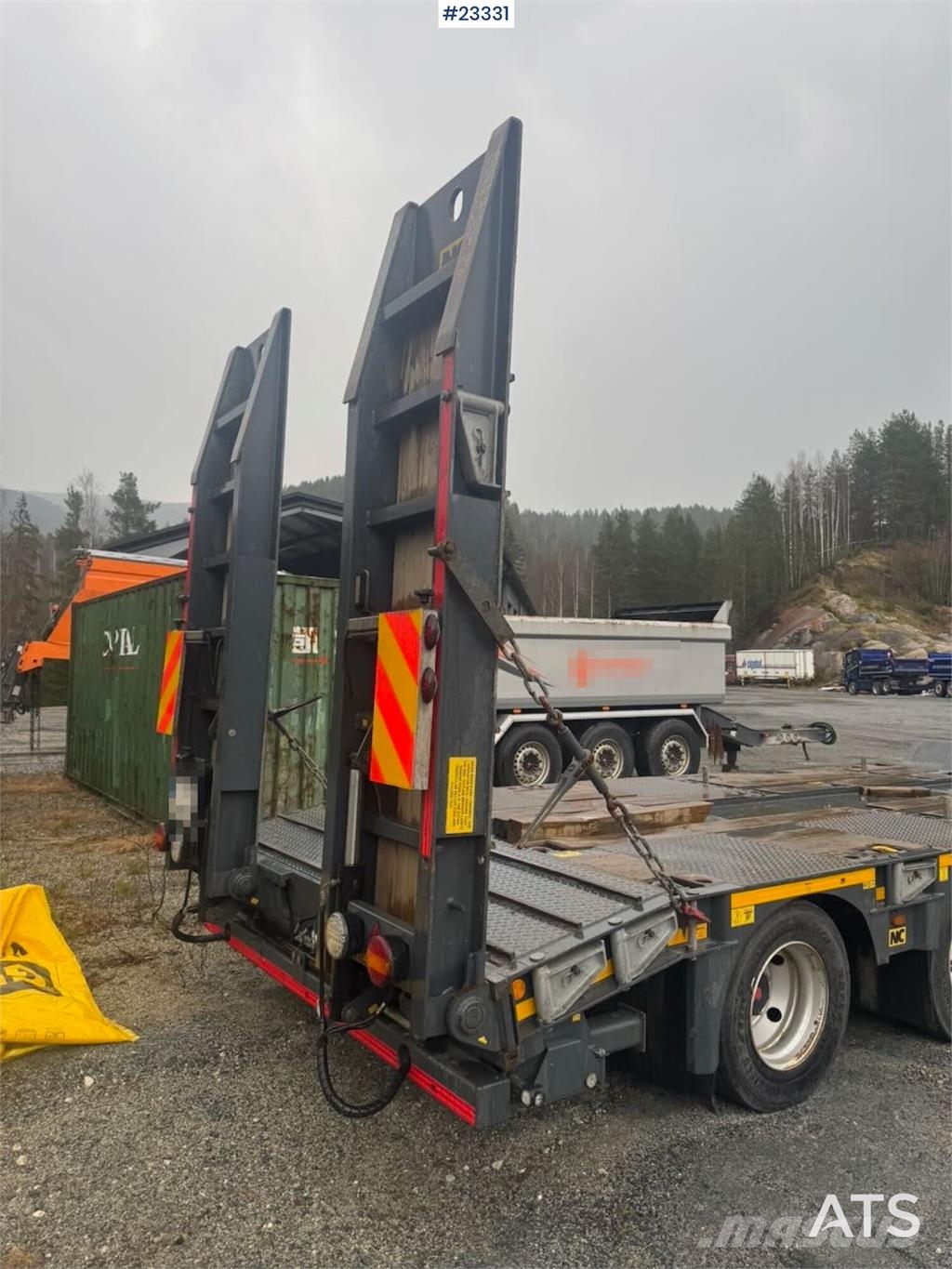 NC Engineering O4DB4 Machinery Trailer Plataformas bajas