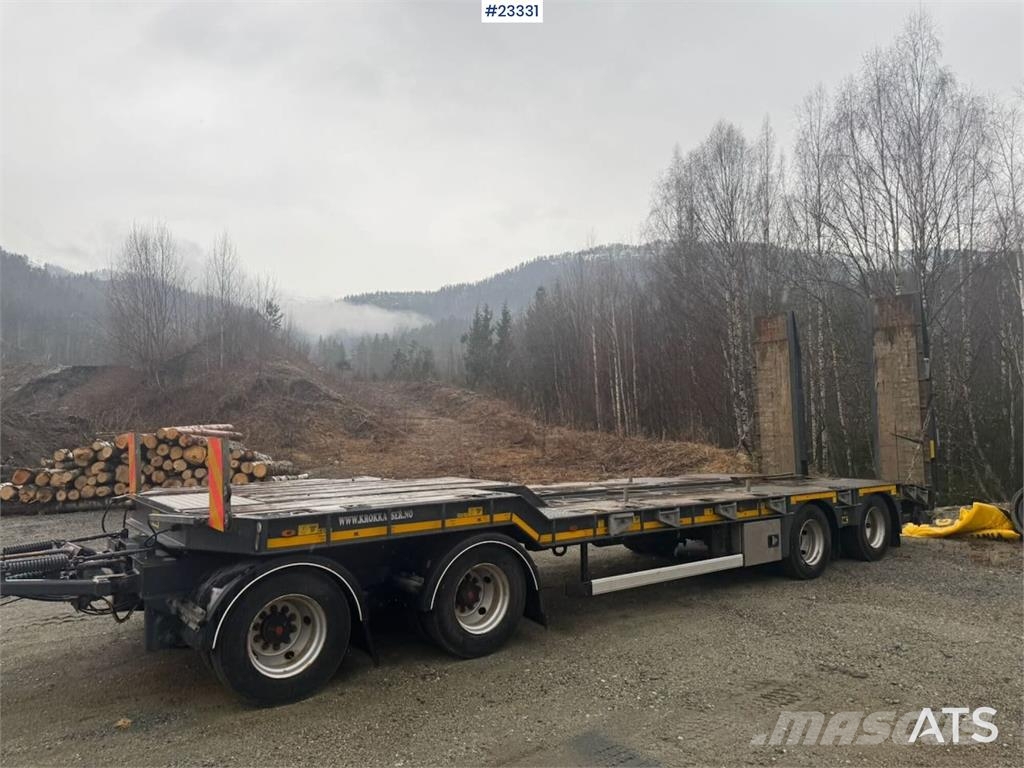 NC Engineering O4DB4 Machinery Trailer Plataformas bajas