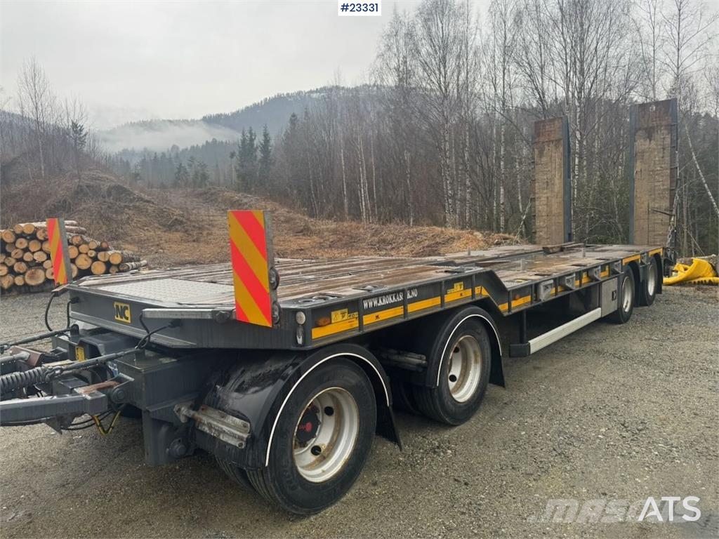 NC Engineering O4DB4 Machinery Trailer Plataformas bajas