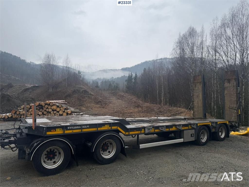 NC Engineering O4DB4 Machinery Trailer Plataformas bajas