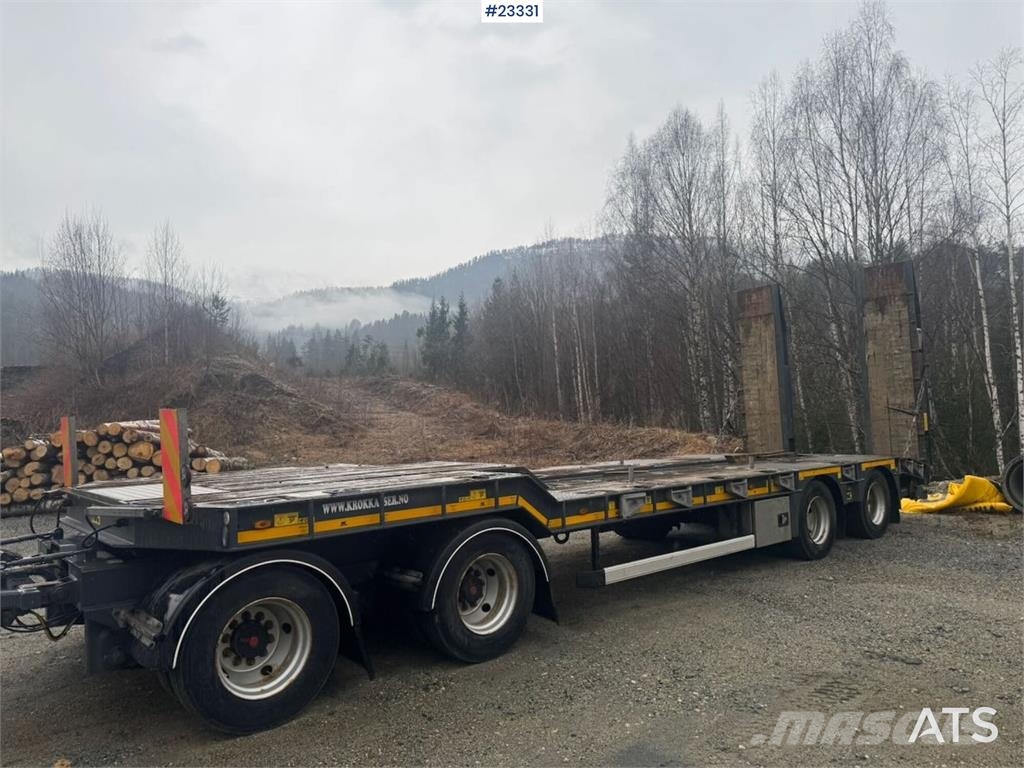 NC Engineering O4DB4 Machinery Trailer Plataformas bajas