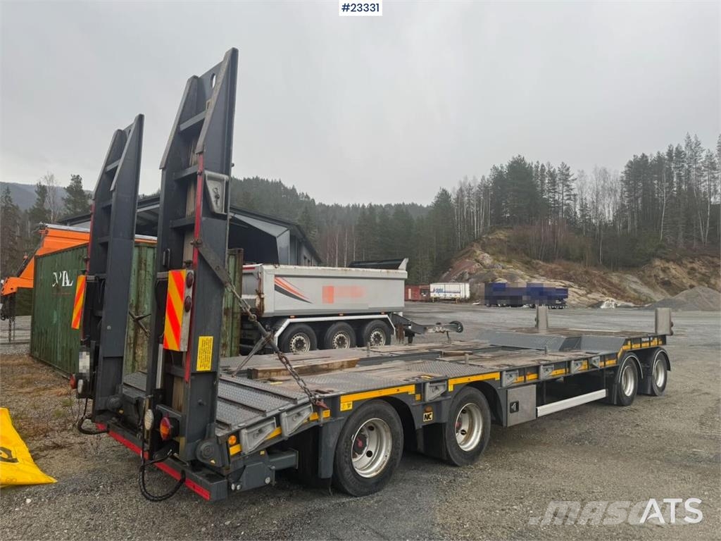 NC Engineering O4DB4 Machinery Trailer Plataformas bajas