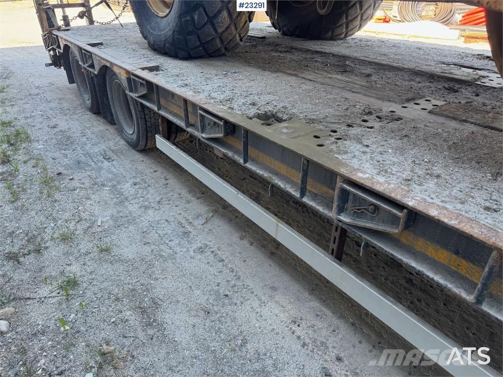 NC Machine Trailer Plataformas bajas