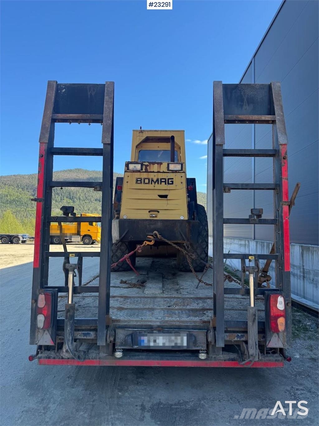 NC Machine Trailer Plataformas bajas