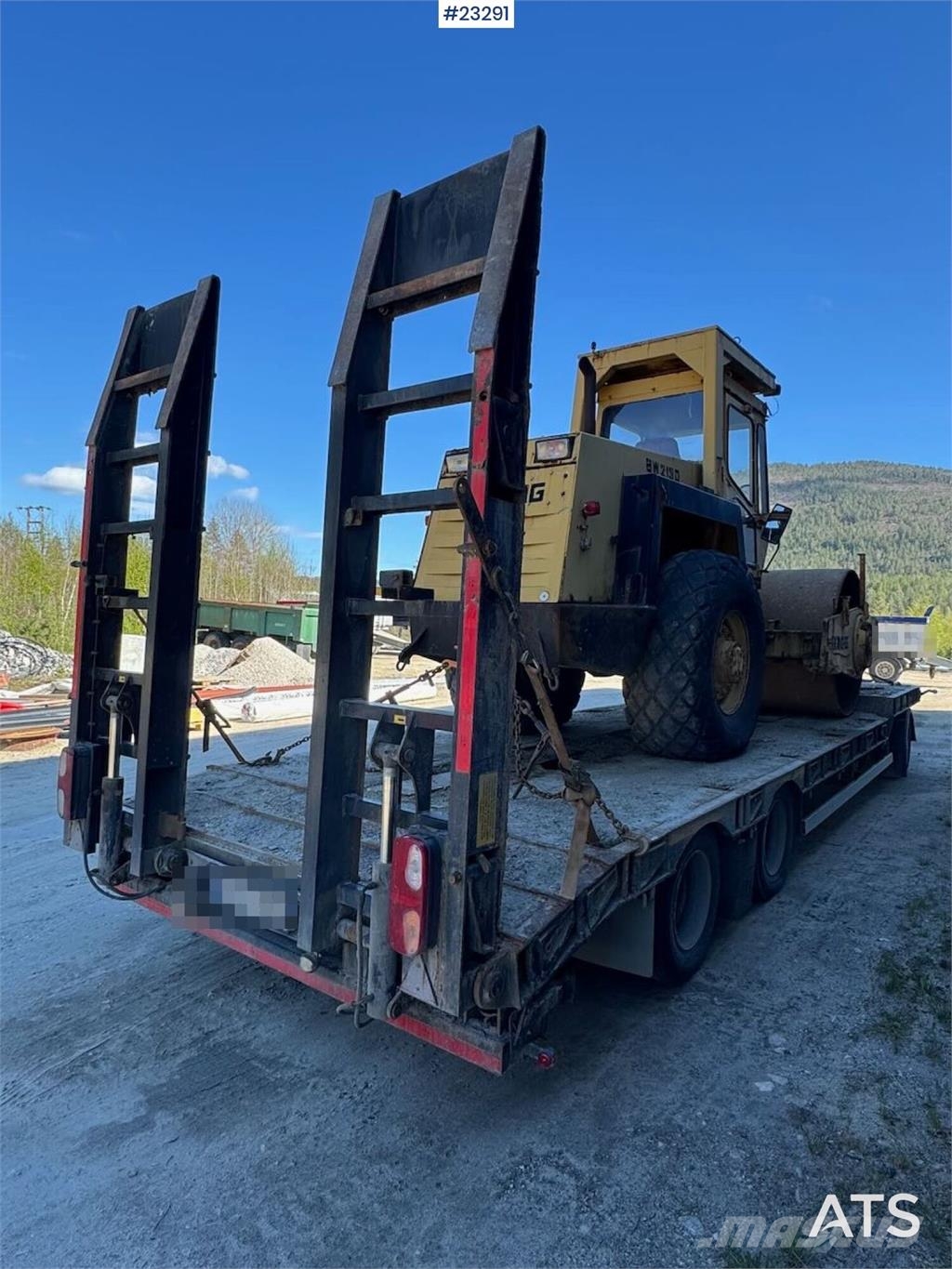 NC Machine Trailer Plataformas bajas