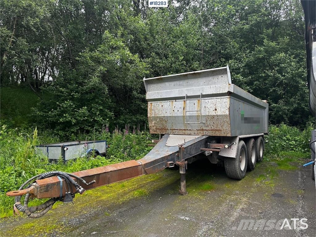  Nor-Slep 3 axle triple trailer. مقطورات قلابة