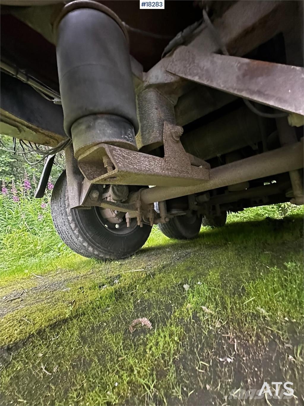  Nor-Slep 3 axle triple trailer. مقطورات قلابة