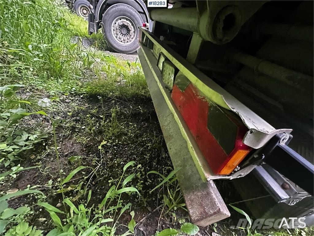  Nor-Slep 3 axle triple trailer. مقطورات قلابة
