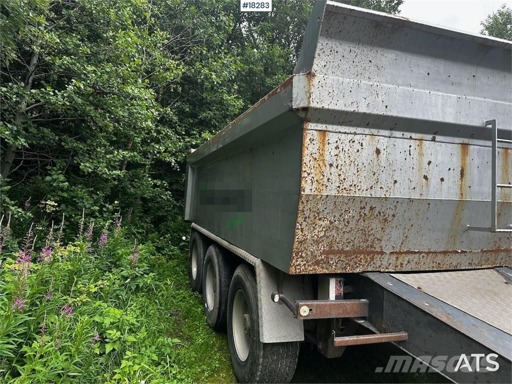  Nor-Slep 3 axle triple trailer. مقطورات قلابة