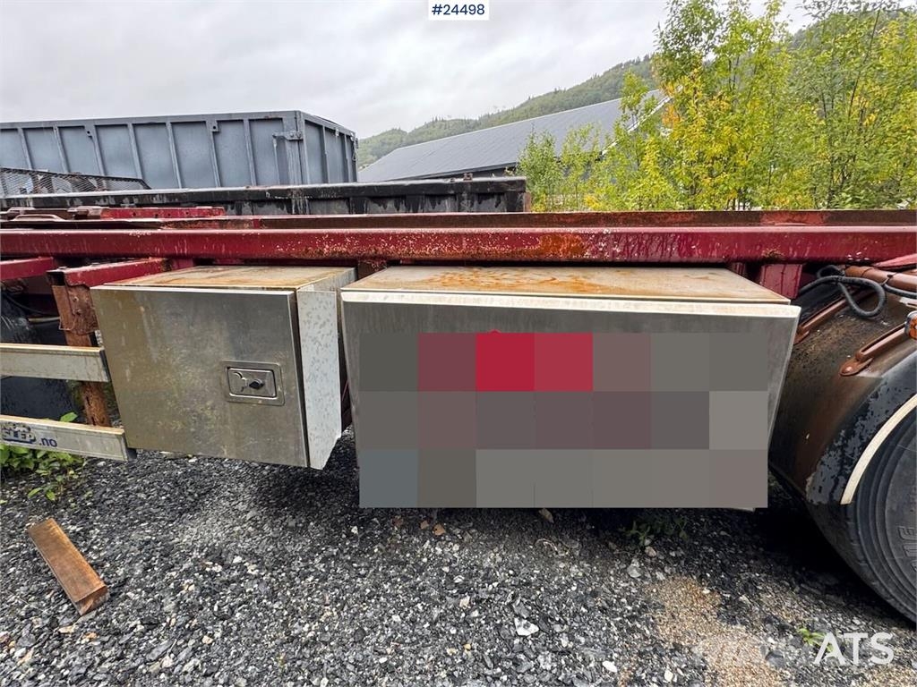  Nor-Slep SL-28KT Hooklift Trailer with Tipping Fun Skip loader trailers