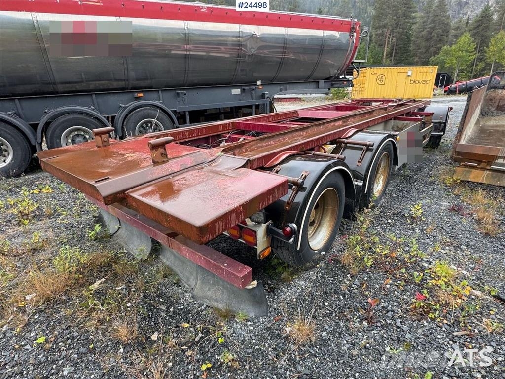  Nor-Slep SL-28KT Hooklift Trailer with Tipping Fun Skip loader trailers