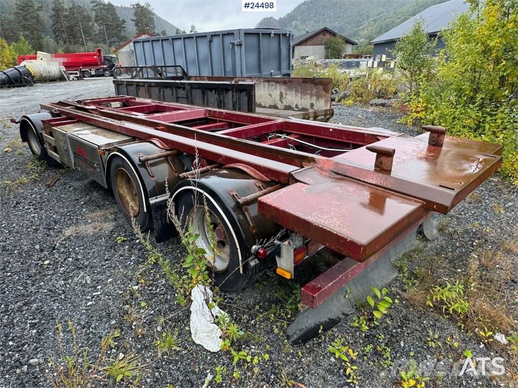 Nor-Slep SL-28KT Hooklift Trailer with Tipping Fun Skip loader trailers