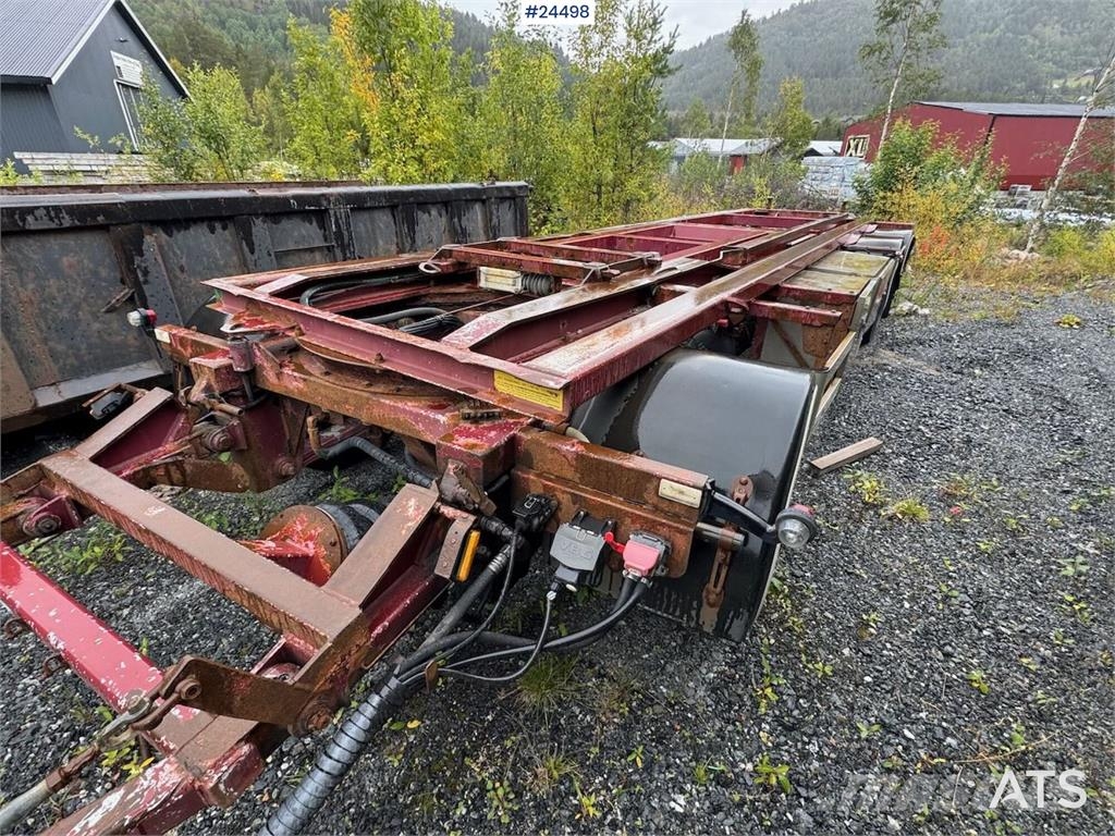  Nor-Slep SL-28KT Hooklift Trailer with Tipping Fun Skip loader trailers