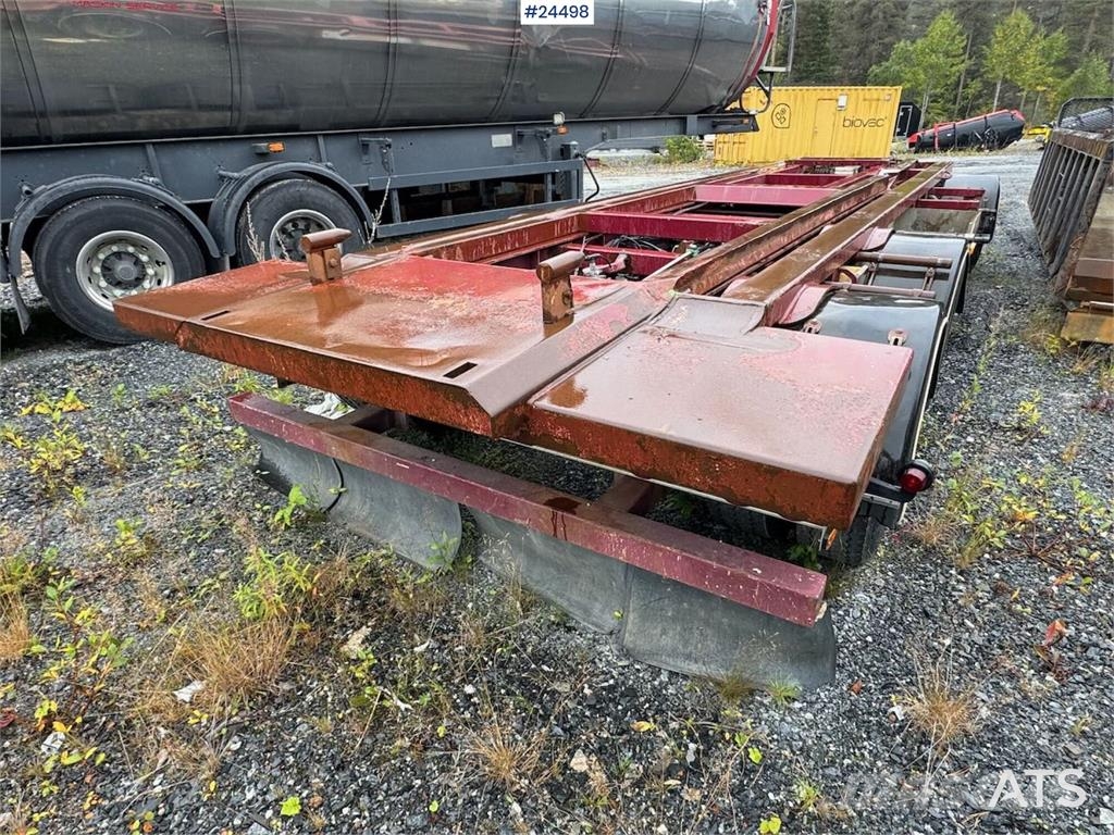  Nor-Slep SL-28KT Hooklift Trailer with Tipping Fun Skip loader trailers