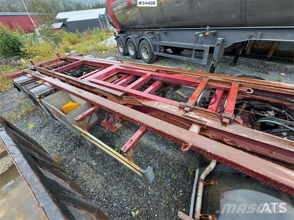  Nor-Slep SL-28KT Hooklift Trailer with Tipping Fun Skip loader trailers