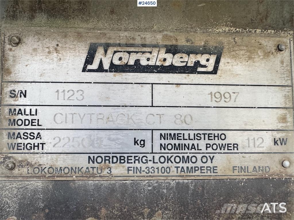 Nordberg CT80 Crusher Drobilice
