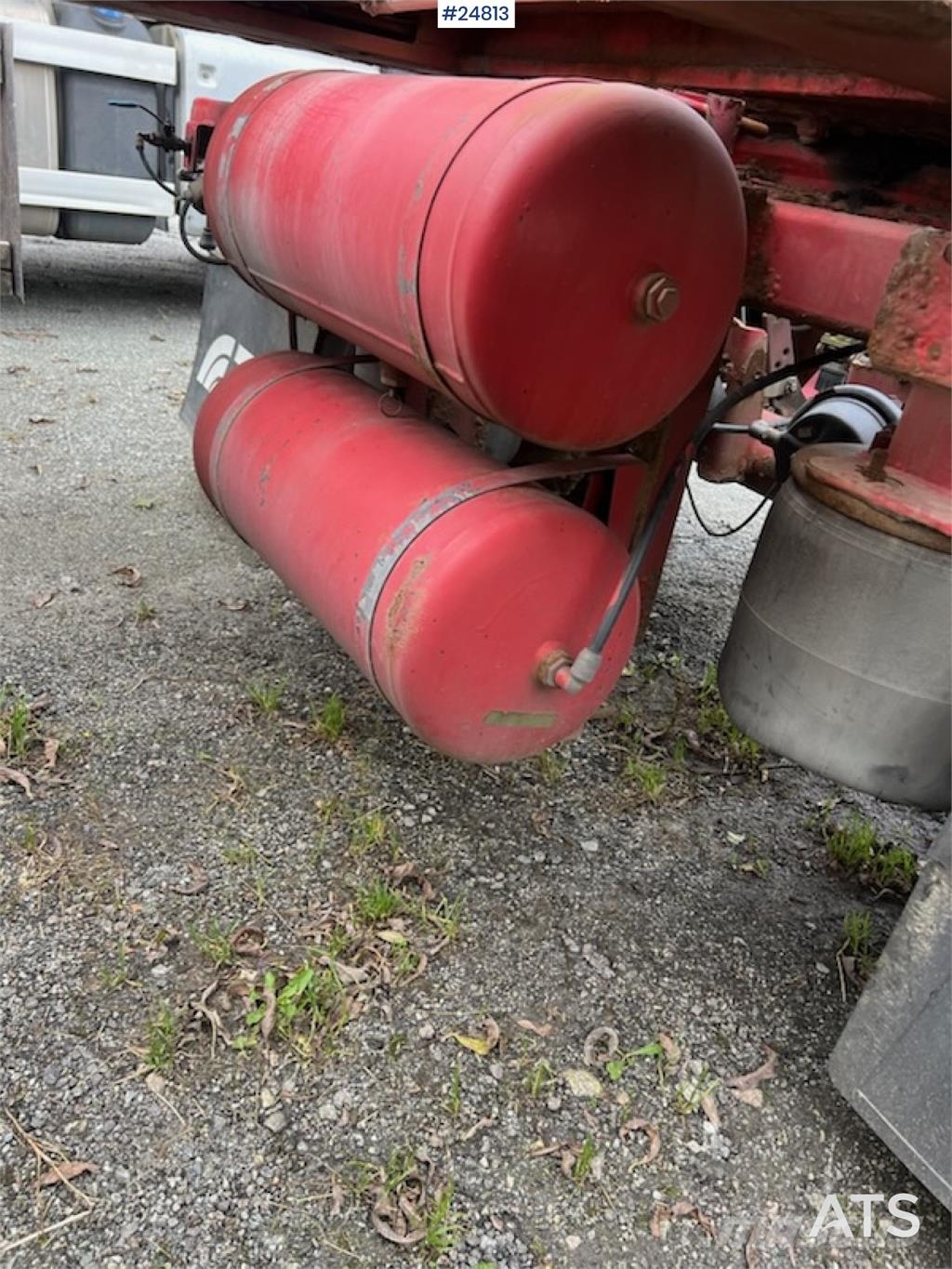 Norslep 3 akslet Hooklift Trailer Skip loader trailers