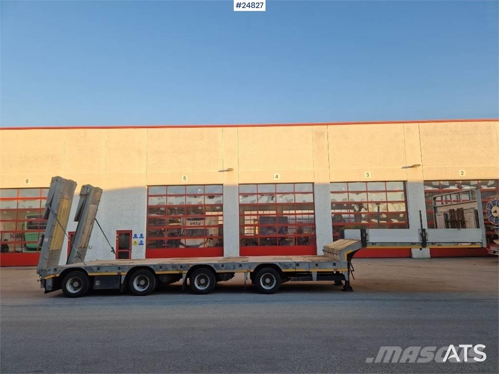  Ozmen Damper 4-Axle Low Loader with Hydraulic Load Caricatore basso