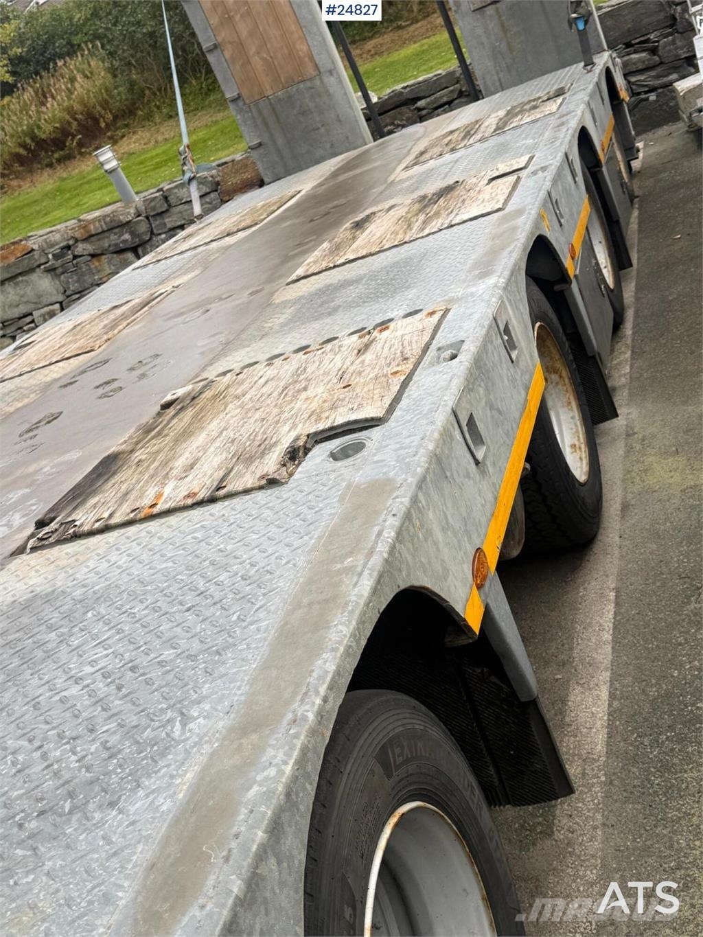  Ozmen Damper 4-Axle Low Loader with Hydraulic Load Caricatore basso