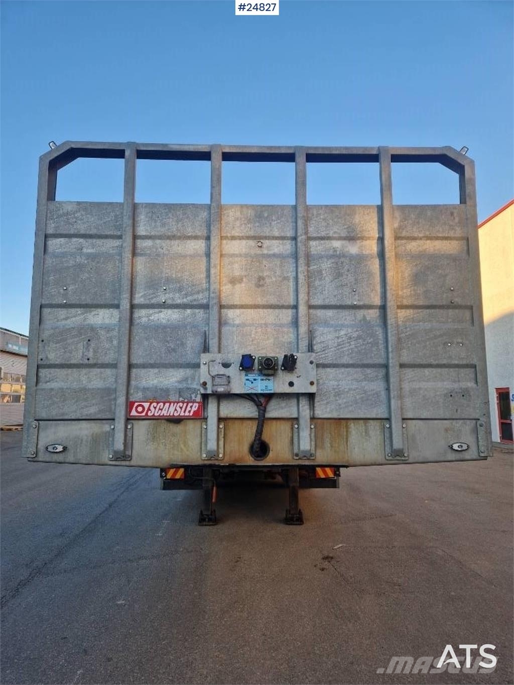  Ozmen Damper 4-Axle Low Loader with Hydraulic Load Caricatore basso