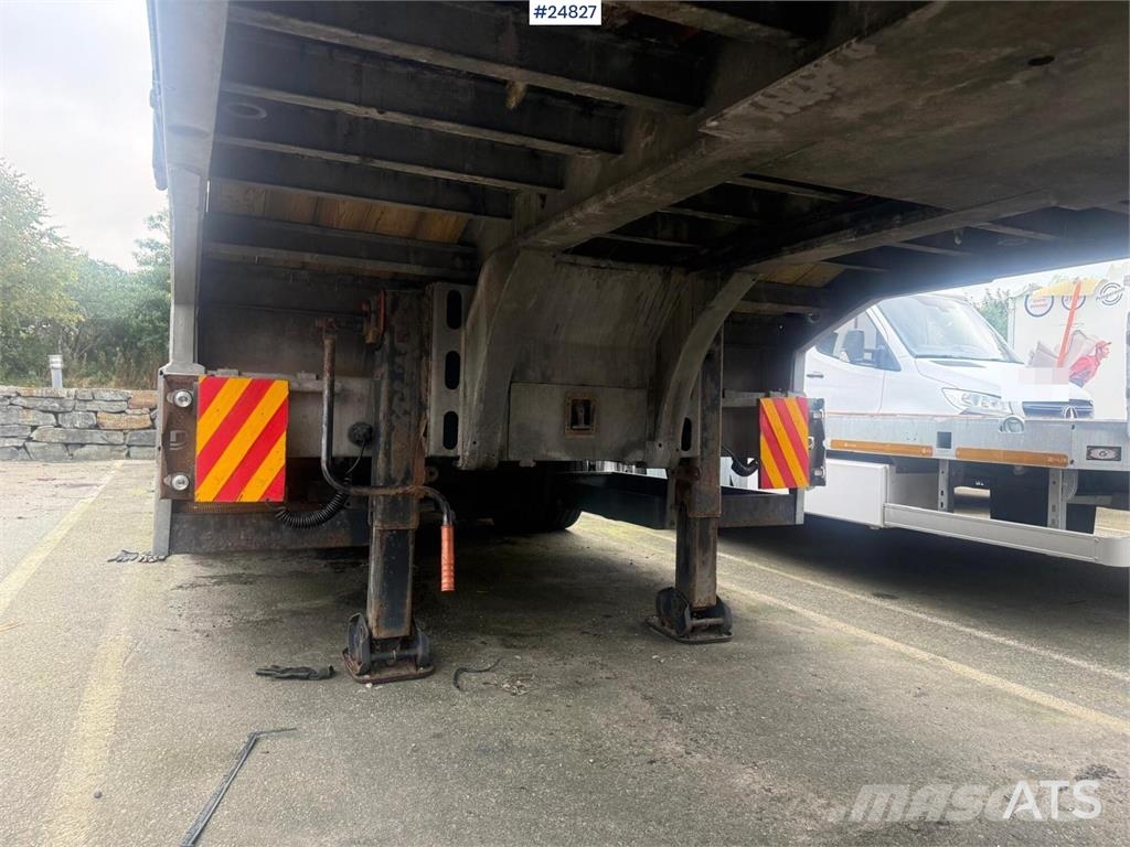  Ozmen Damper 4-Axle Low Loader with Hydraulic Load Caricatore basso