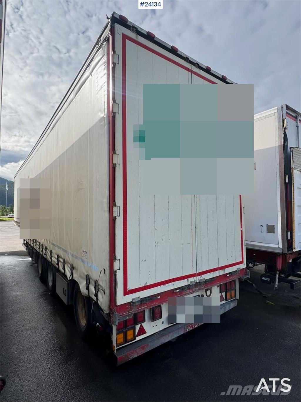 Pacton Jumbo Curtainsider Semi-Trailer Otros semirremolques