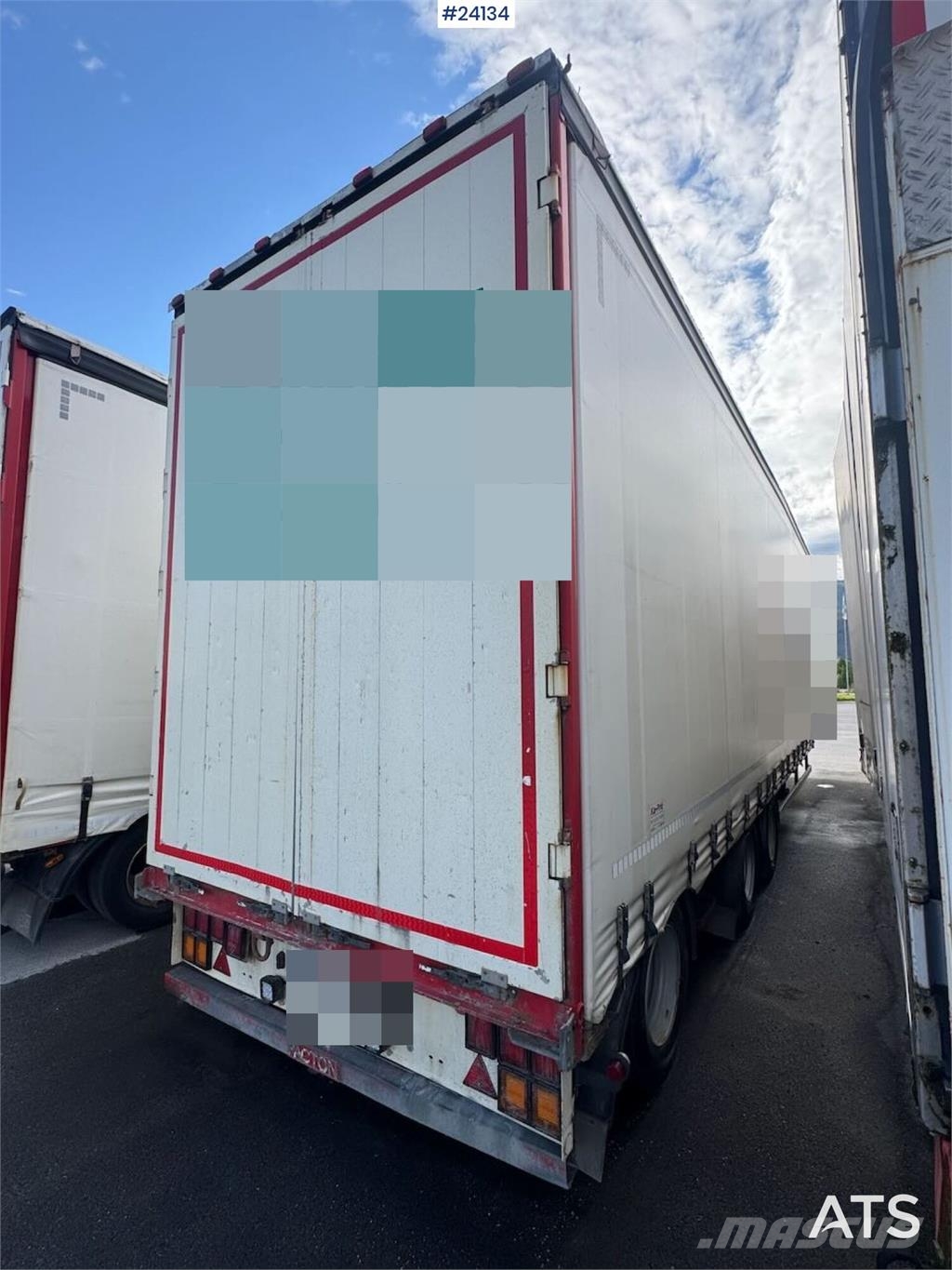 Pacton Jumbo Curtainsider Semi-Trailer Otros semirremolques