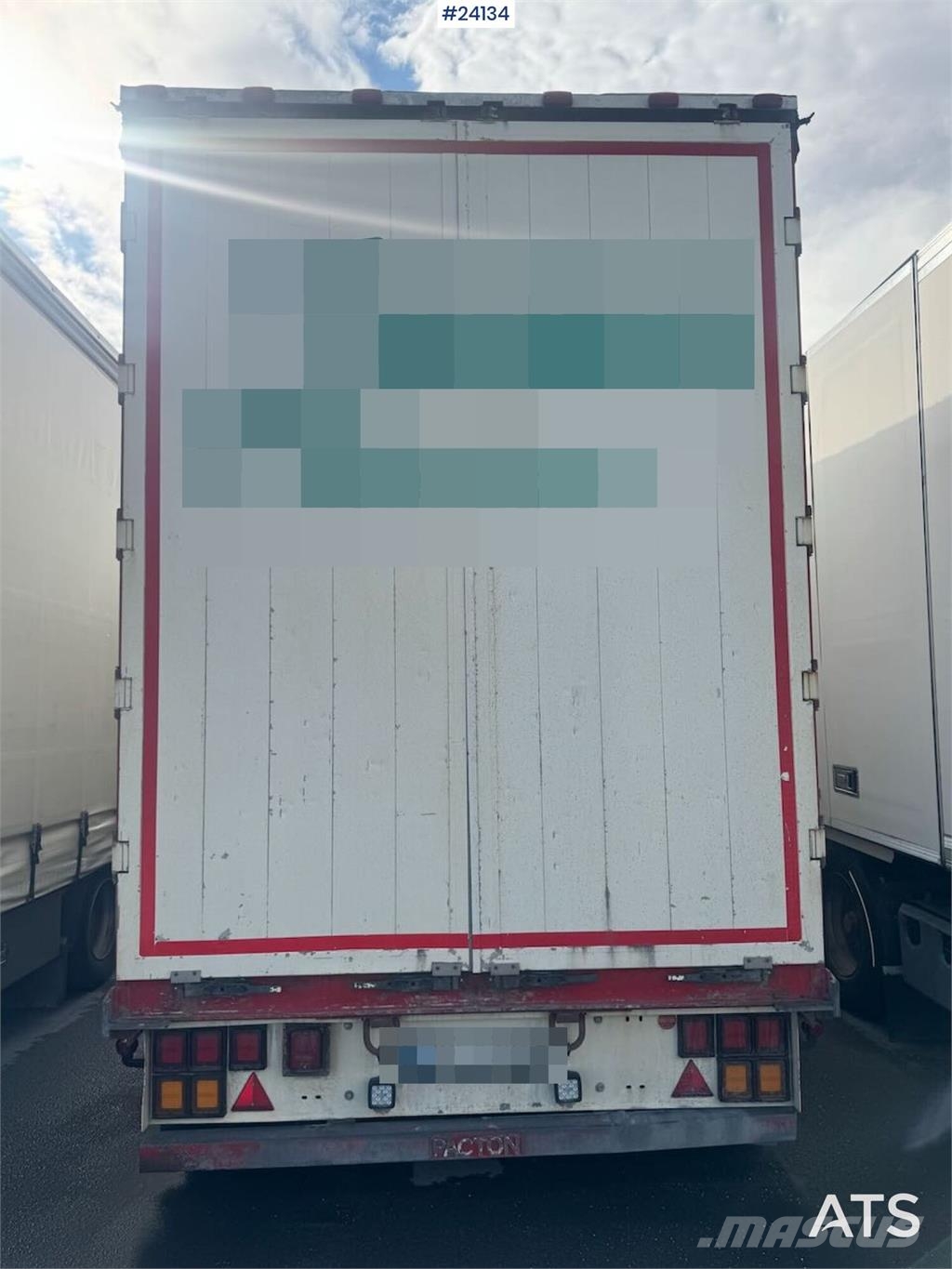Pacton Jumbo Curtainsider Semi-Trailer Otros semirremolques
