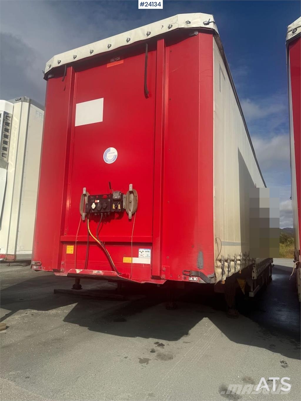 Pacton Jumbo Curtainsider Semi-Trailer Otros semirremolques