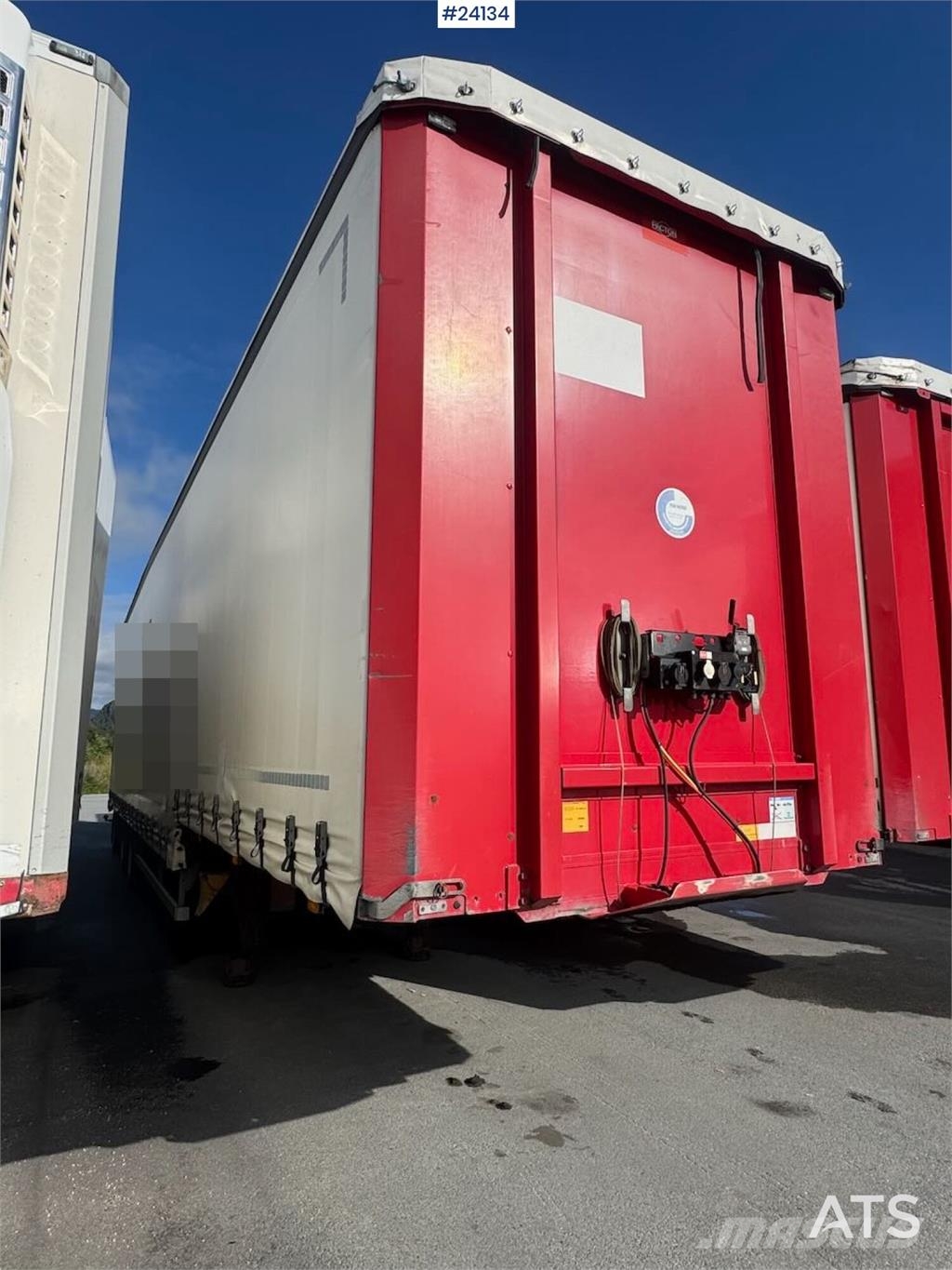 Pacton Jumbo Curtainsider Semi-Trailer Otros semirremolques