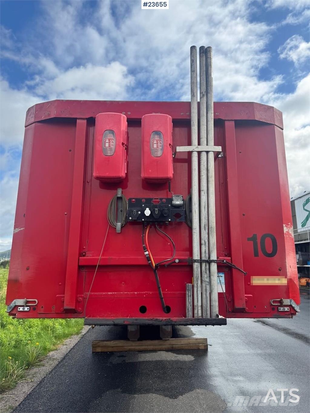 Pacton SDX350 Low Loader Trailer Semirimorchi Ribassati