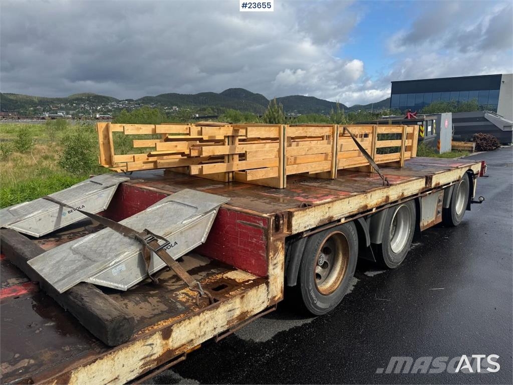 Pacton SDX350 Low Loader Trailer Semirimorchi Ribassati