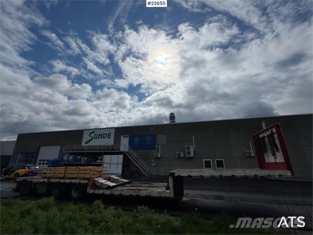 Pacton SDX350 Low Loader Trailer Semirimorchi Ribassati